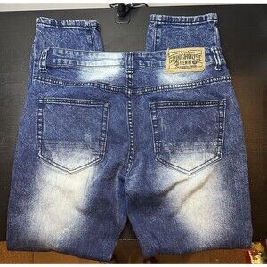 Grindhouse Men’s Jeans Skinny Distressed Sz 34